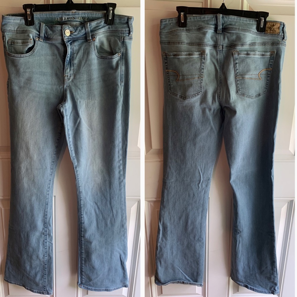 Kick boot jeans size 14 x long